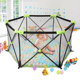 Baby Safe Playpen Portable Play Yard