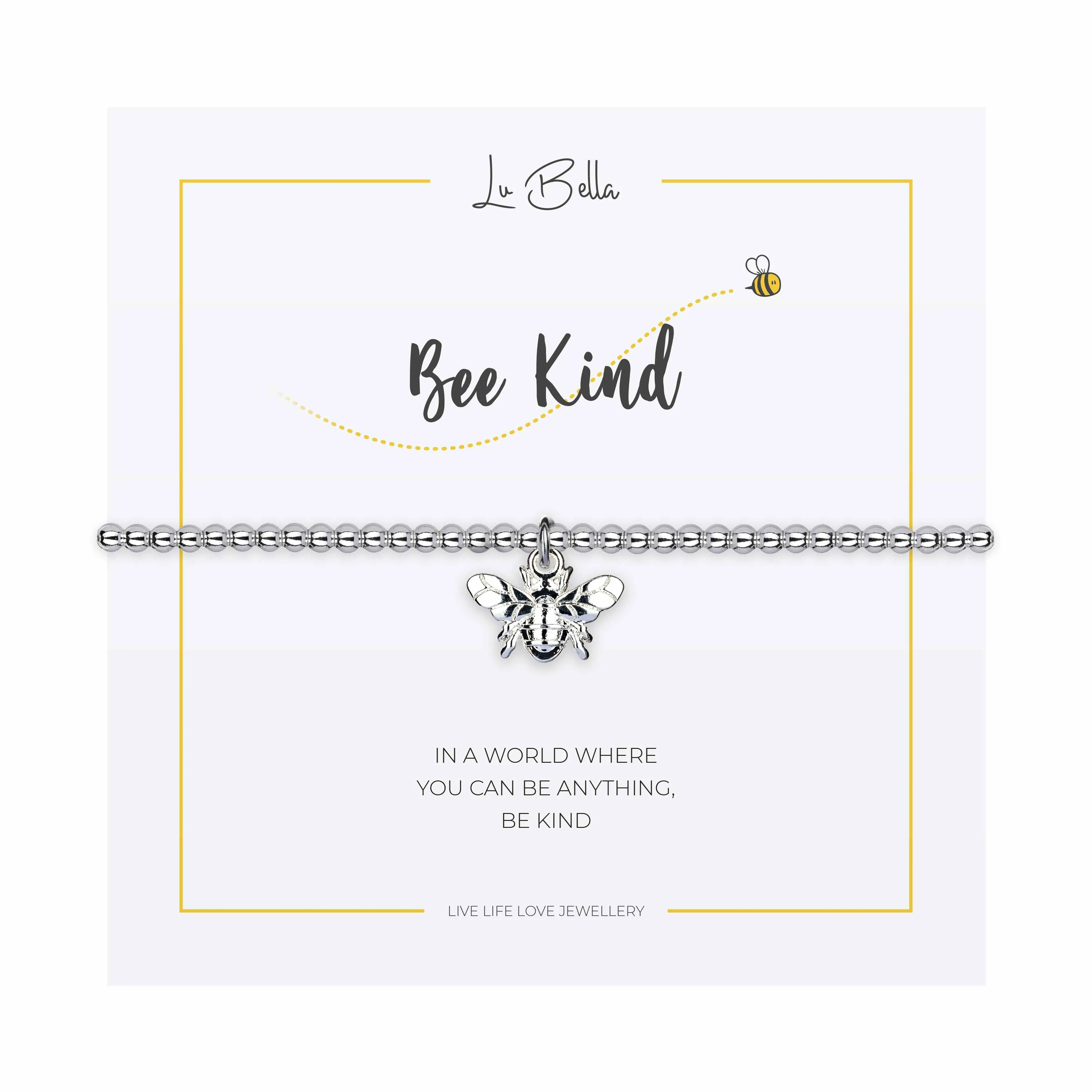 Bee Kind Sentiments Friendship Bracelet