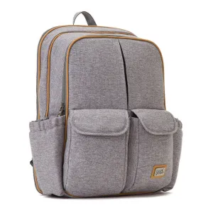 Bizzi Growin Baby Travel Crib Changing Bag - RUCPOD® (Windsor Grey)