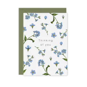 Champ De Fleur "Thinking of You" Greeting Card