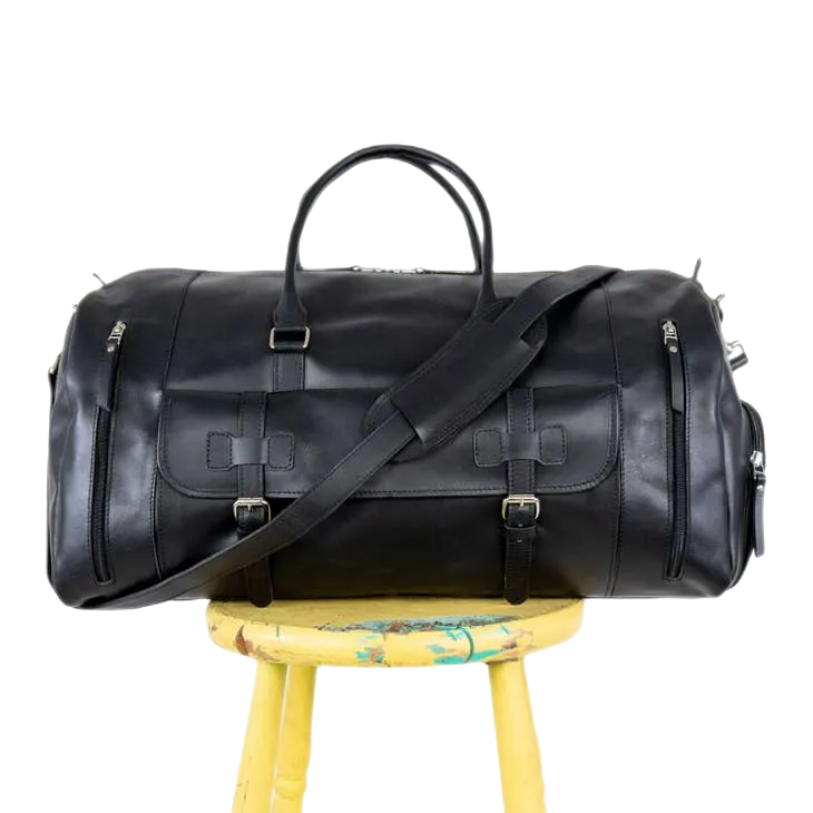 Christine Genuine Leather Duffle Bag