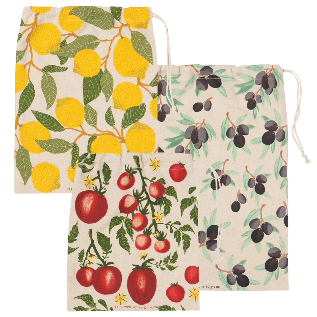 Cotton Produce Bags S/3