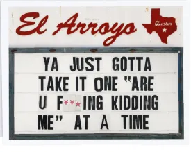 El Arroyo - Kidding Me Card