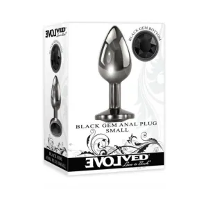 Evolved Black Gem Anal Plug - Small