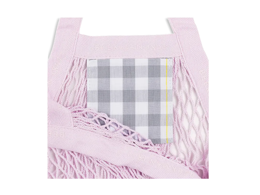 Lilac Fish Net Tote