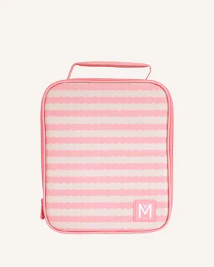 MontiiCo Large Insulated Lunch Bag - Ripple Camellia