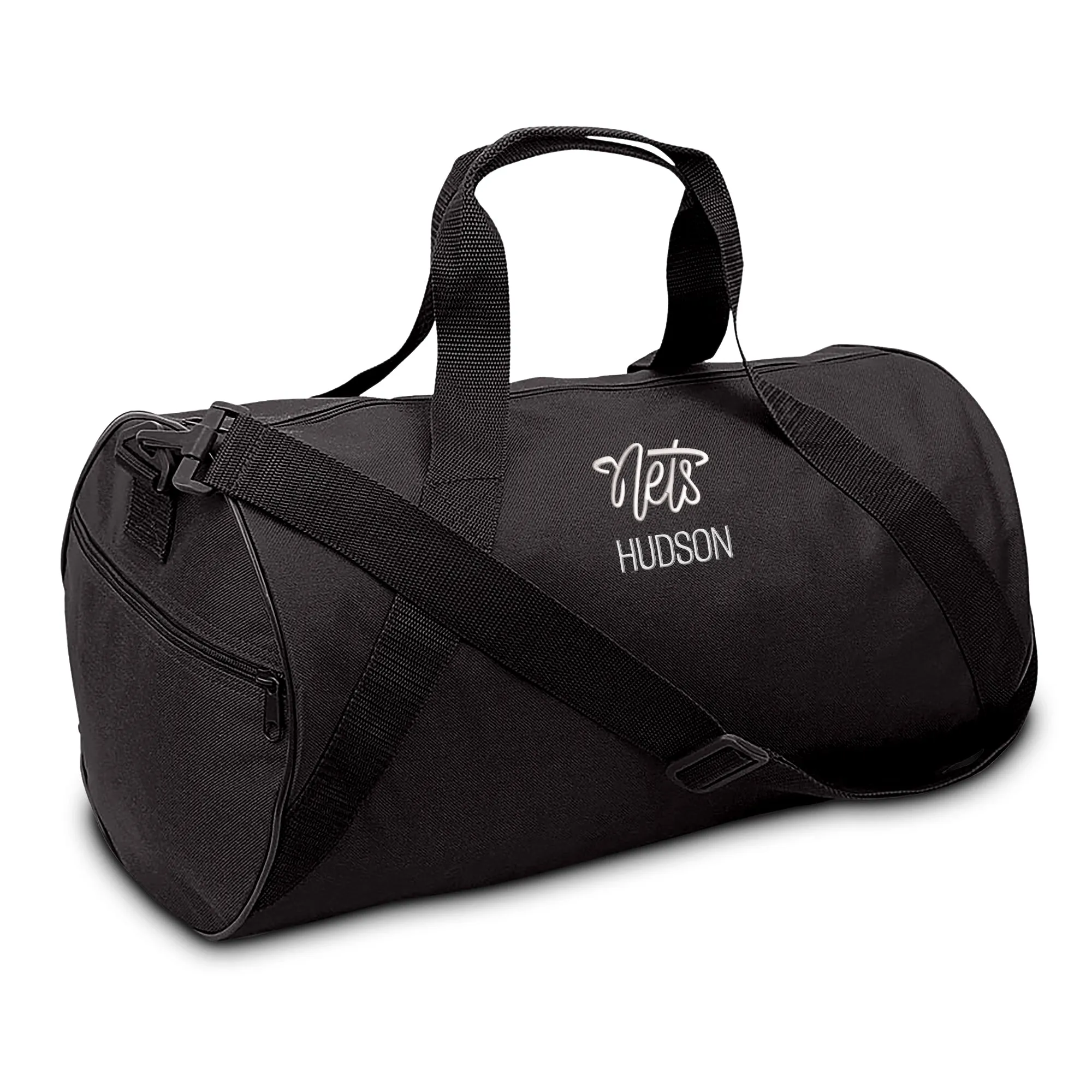 Personalized Brooklyn Nets Script Nets Duffel Bag