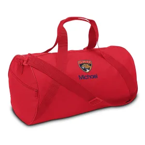 Personalized Florida Panthers Duffel Bag