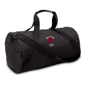 Personalized Miami Heat Duffel Bag