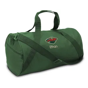 Personalized Minnesota Wild Duffel Bag