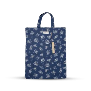 Shopping Bag - English Rose - Navy