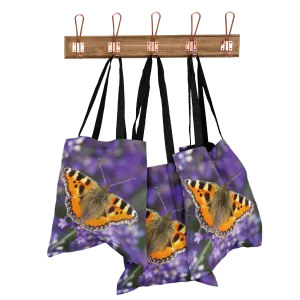 Tortoiseshell Butterfly Wipeable Bag for Life