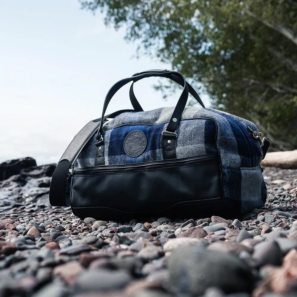 Weekender Wool & Leather Duffel - Duluth Pack x Faribault Mill